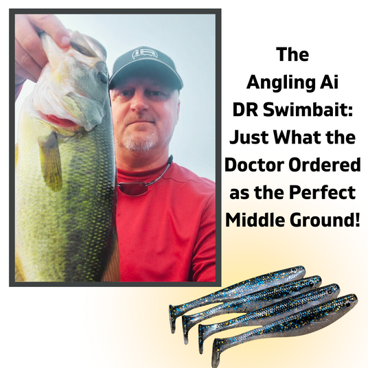Just what the DR. Ordered- The DR SWIMBAITS a PERFECT MIDDLE GROUND