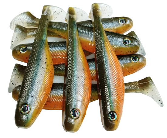 5" Open Pour Swim Bait Mold