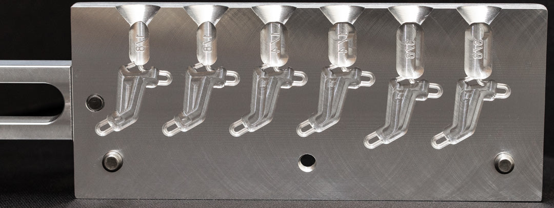 6" Cutt Throat Shad Lead Molds