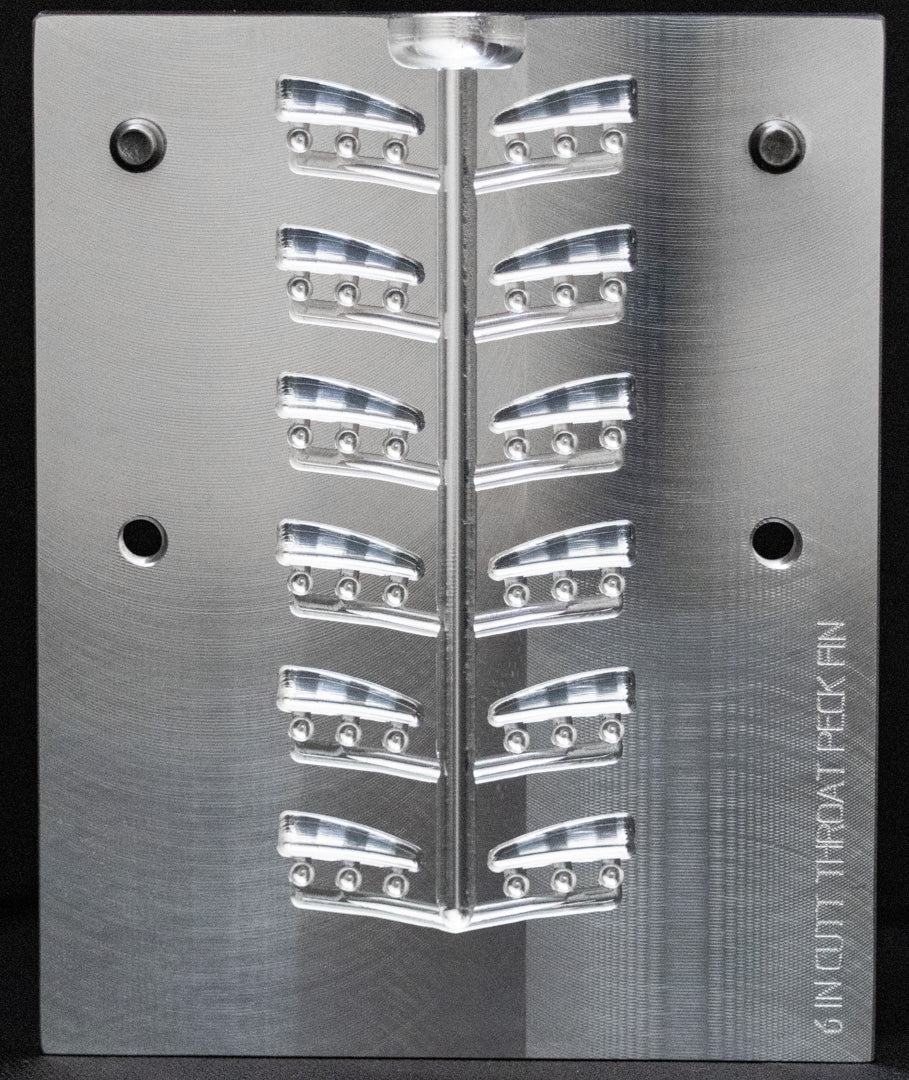 6" Cutt Throat Shad Wing Mold