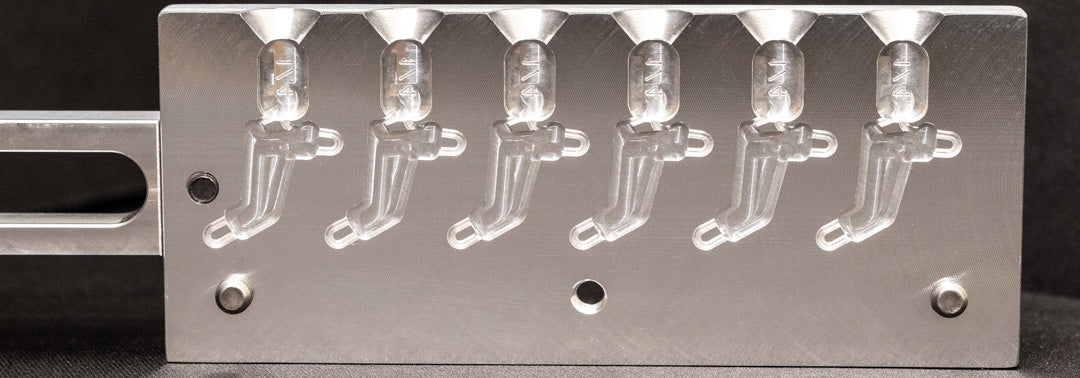 6" Cutt Throat Shad Lead Molds