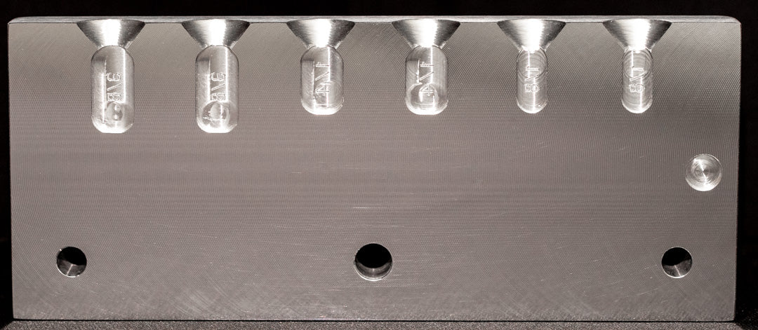 6" Cutt Throat Shad Lead Molds