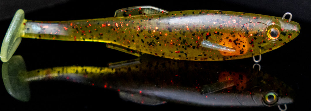 6" Cutt Throat Shad Mold- (1) Cavity Mold