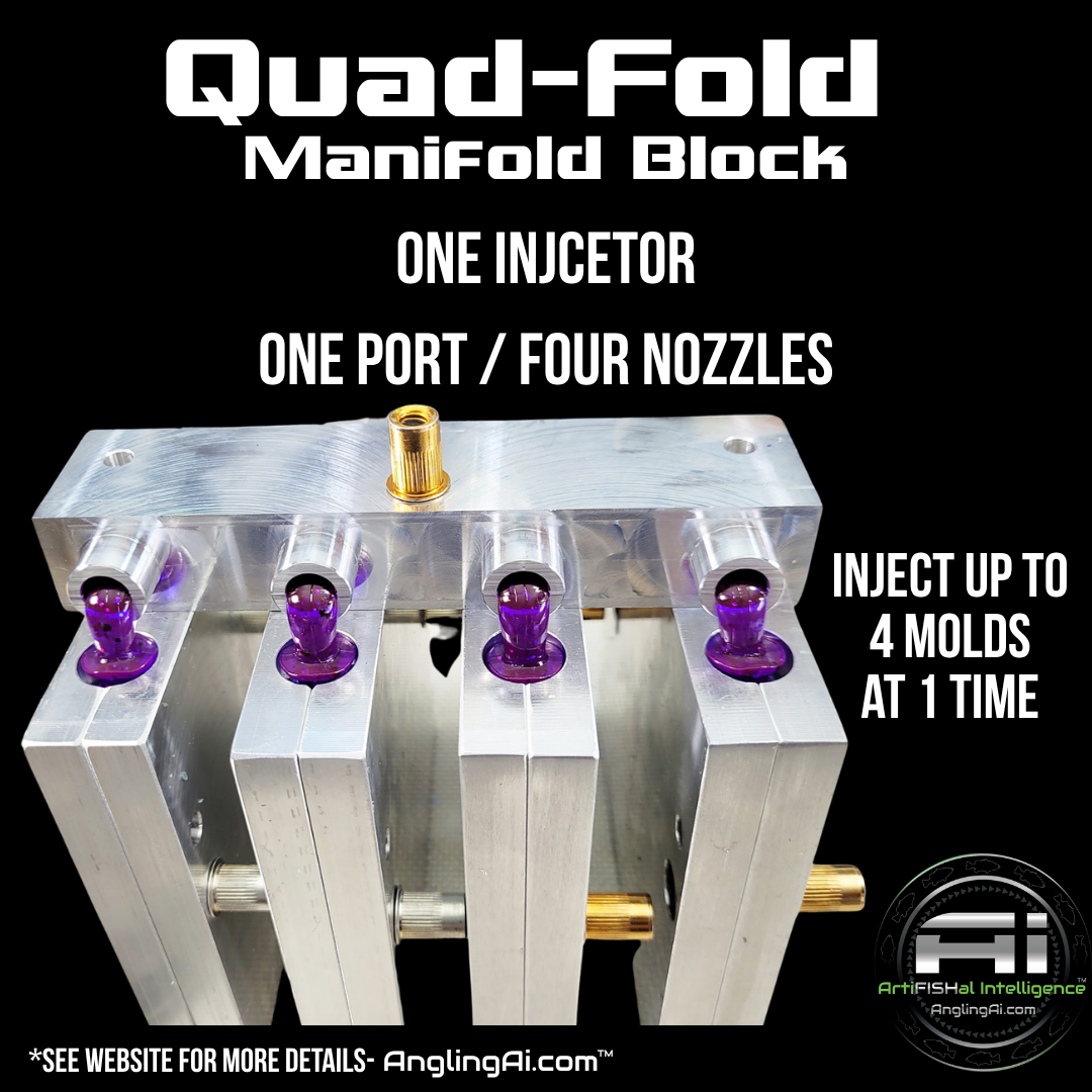 Quad-Fold Manifold Block