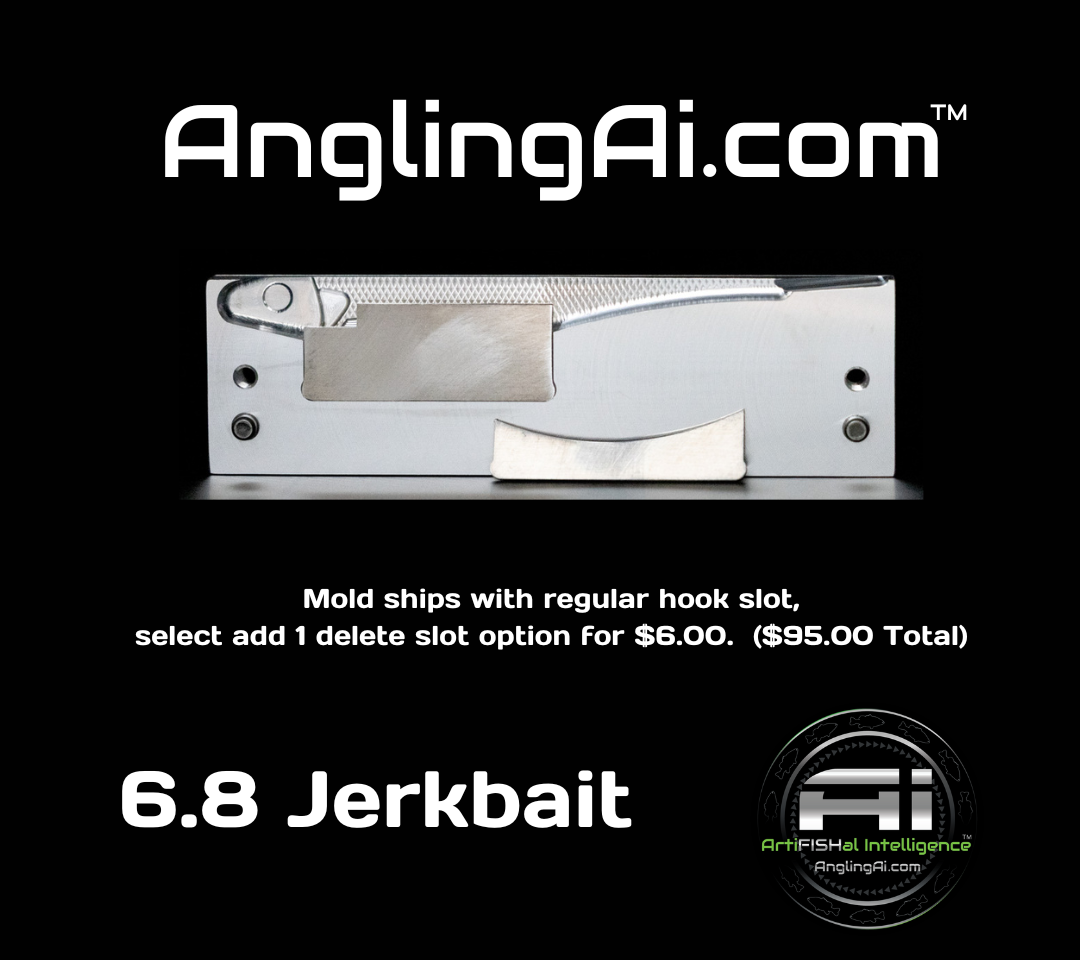 6-8 Jerk bait 6.8" Open Pour