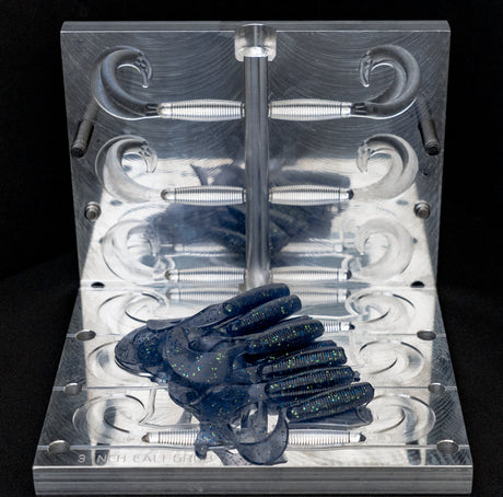 Angling AI TAIL MOLD 5.75 AR WORM - UK Angling AI TAIL MOLD 5.75 AR WORM - UK
