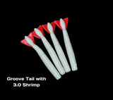 Groove Tail Mold Injection 3.0 and 3.8 Shrimp Mold (12-Cavity)