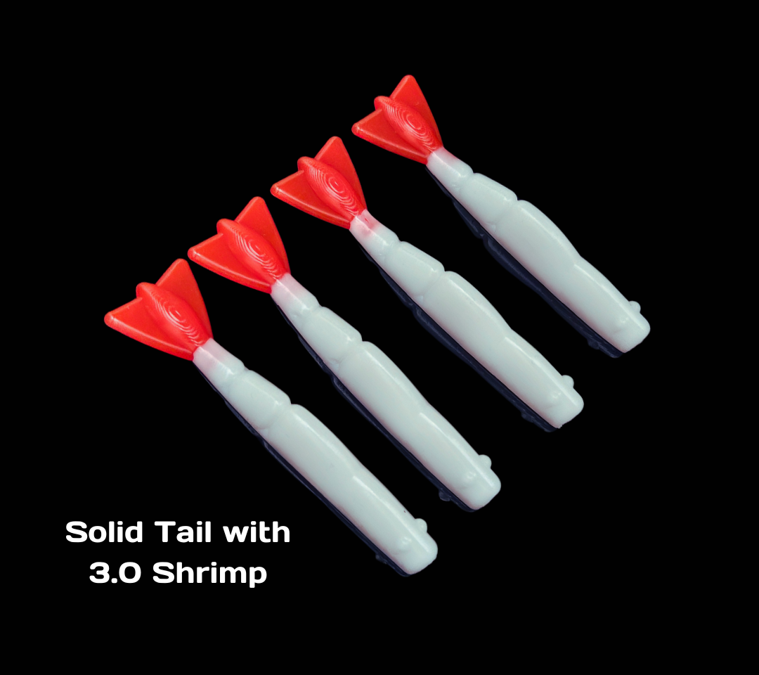 Solid Tail Mold 3.0 and 3.8 Injection Shrimp