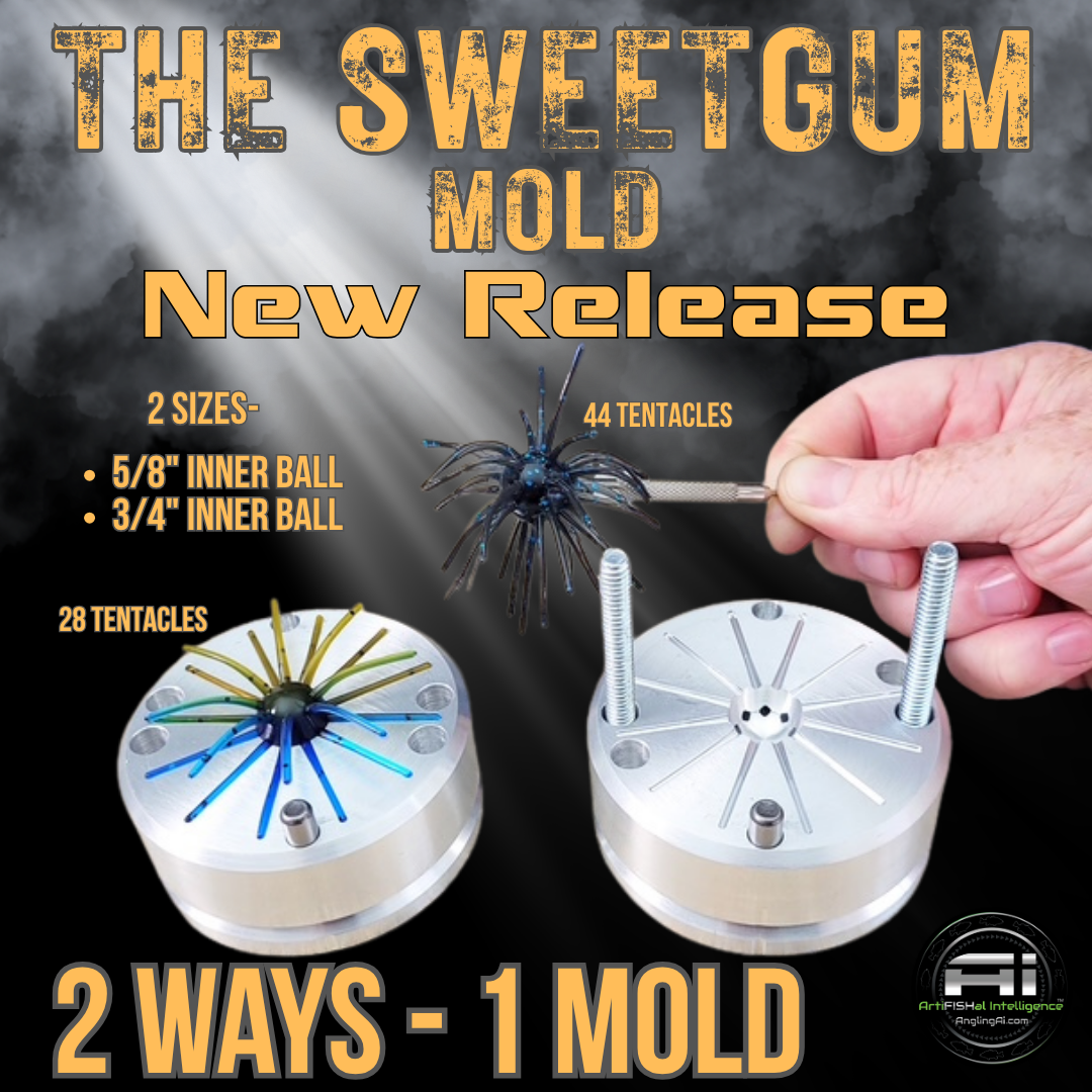 buzz bomb fishing lure mold 4.25" Rocket Bait (4 Cavity) The 5/8 Sweetgum Mold by Angling A.i Rigging a BuzzBomb Gone