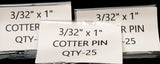 6" Cutt Throat Shad Cotter Pin