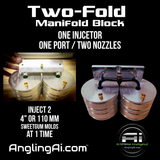Two-Fold Manifold Block