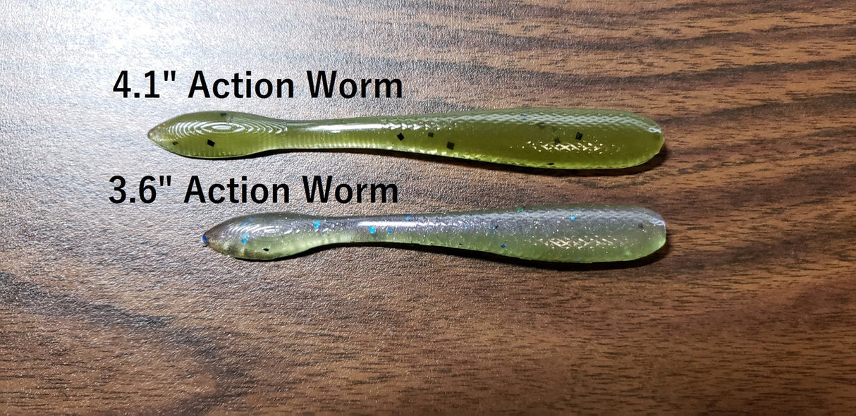 4.1" Action Worm