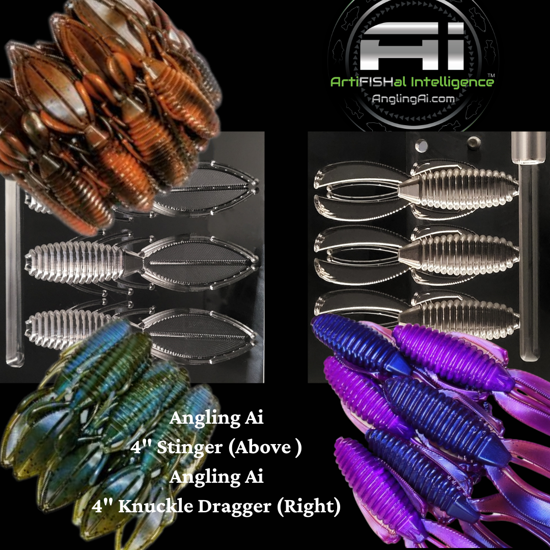 Angling Ai Stinger and Knuckle Dragger Molds
